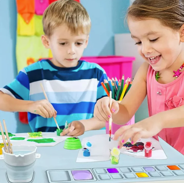 Silicone Craft Paint Mat – Non-Stick Art & DIY Sheet for Kids