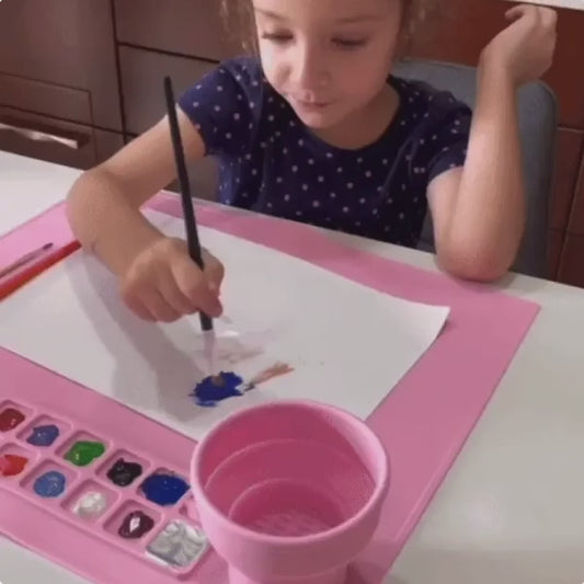 Silicone Craft Paint Mat – Non-Stick Art & DIY Sheet for Kids